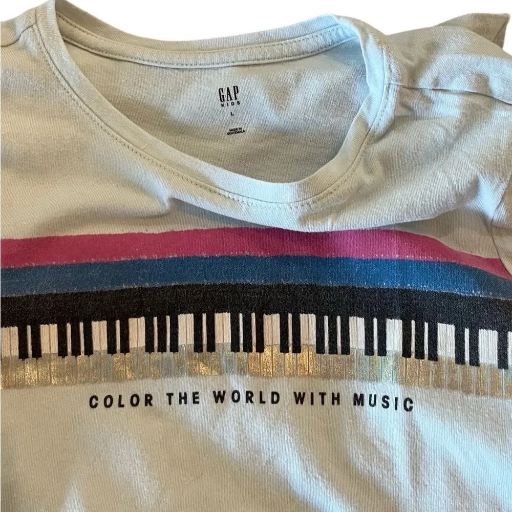 🌴 GAP Kids Long Sleeve Tee - Size L (10/12)